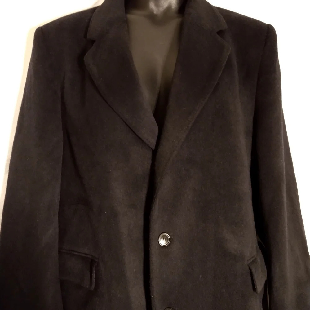 Charles klein wool/Cashmere overcoat - Picture 3 of 13